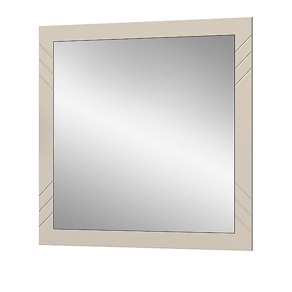 Inn.Furn Garderobenspiegel Sand 80 x 80 cm mit Rahmen Apunti günstig online kaufen