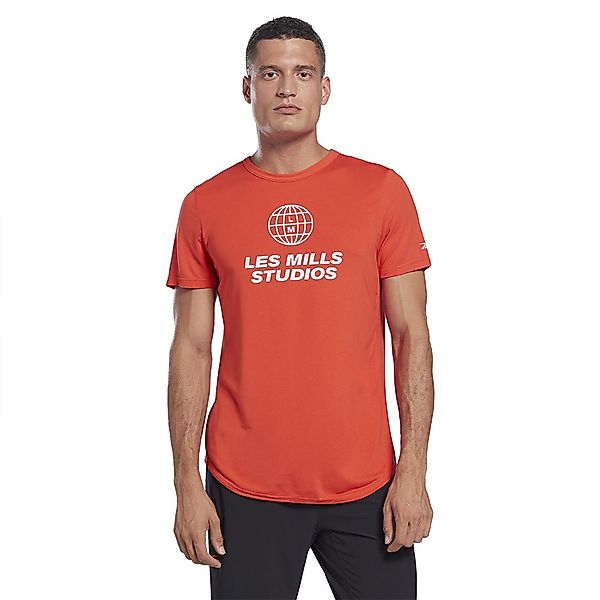 Reebok Les Mills Ac Dreamblend Kurzärmeliges T-shirt XL Dynamic Red günstig online kaufen