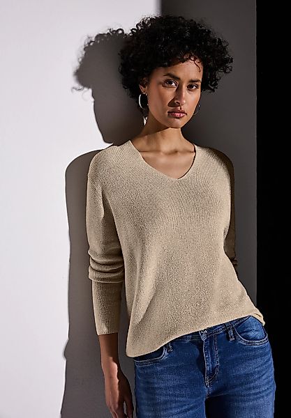STREET ONE Strickpullover, im soften Baumwoll-Mix günstig online kaufen