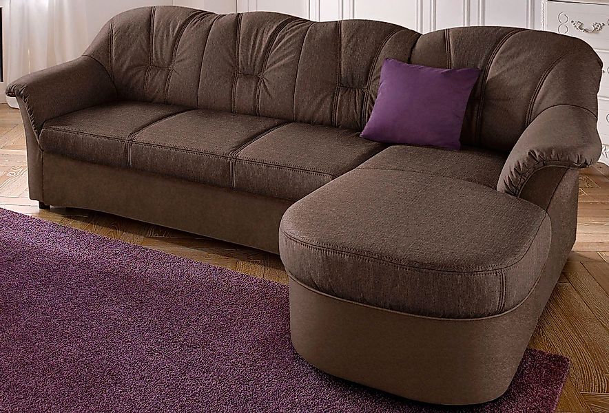 DOMO collection Ecksofa Flores Schlafsofa, B/T/H: günstig online kaufen