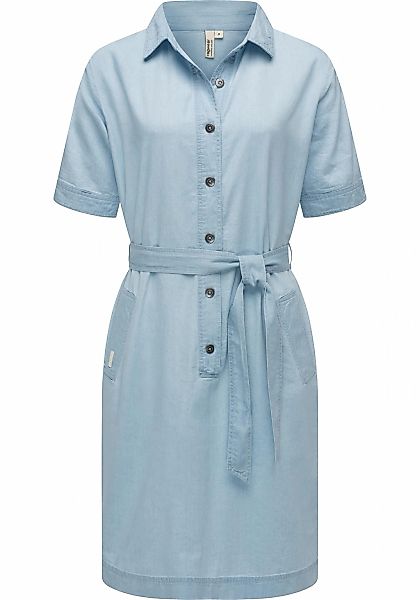 Ragwear Jeanskleid "Rozyna Denim" Außentaschen  Eingrifftaschen Midikleid i günstig online kaufen