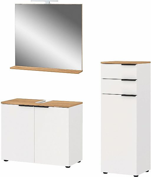 GERMANIA Badmöbel-Set "Majtum bestehend aus Waschbeckenunterschrank, Spiege günstig online kaufen