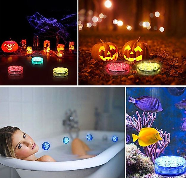 PRECORN LED Whirlpoolleuchte 4x Pool Beleuchtung günstig online kaufen
