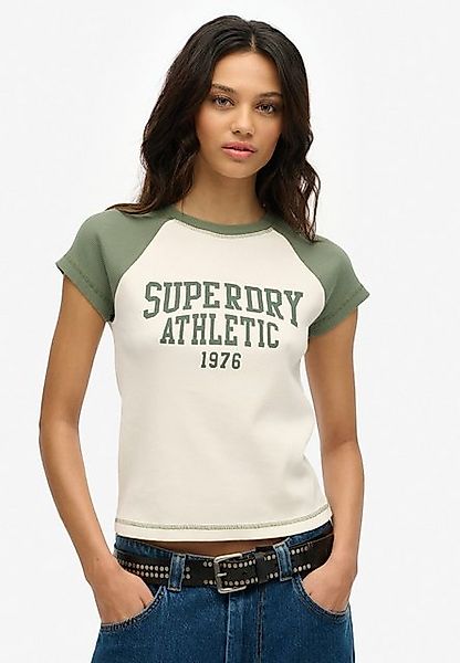 Superdry Print-Shirt ATH ESS RAGLAN CAP SLEEVE TEE günstig online kaufen