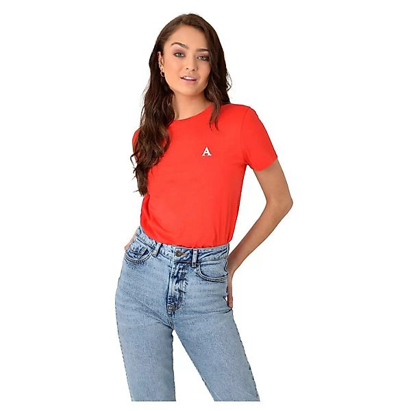 Aeropostale Kurzärmeliges T-shirt Aero Basic M Red günstig online kaufen