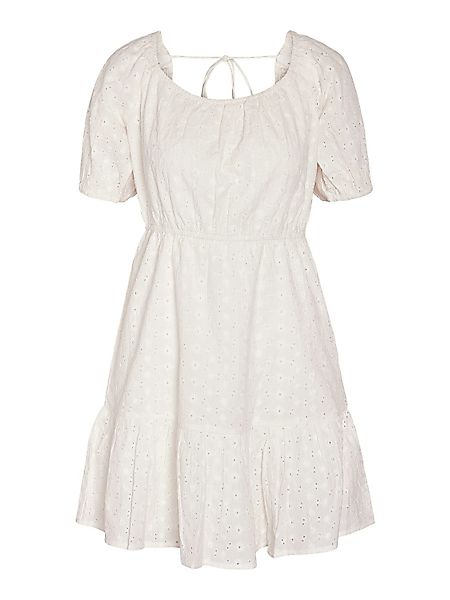 Noisy may Shirtkleid Trapezausschnitt Kurzarm Baumwolle günstig online kaufen
