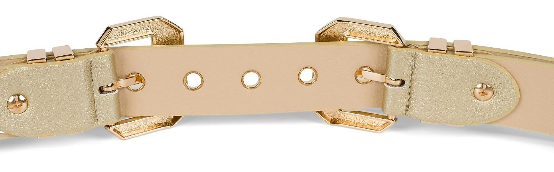styleBREAKER Synthetikgürtel Doppel Schnallen Gürtel mit günstig online kaufen