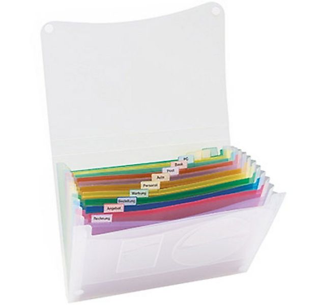 Soennecken Fächermappe Soennecken Fächertasche 370682300 DIN A4 Anzahl der günstig online kaufen