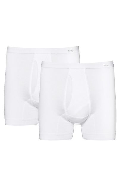 Mey Langer Boxer "Noblesse" 2er-Pack, Aufgesetzter Webbund, super soft günstig online kaufen