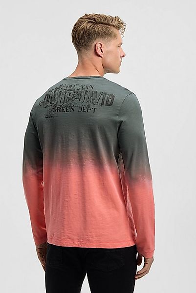 CAMP DAVID Rundhalsshirt mit Farbverlauf günstig online kaufen