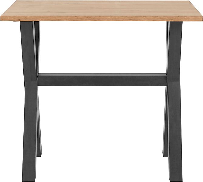 Mäusbacher Bartisch, Gestell in X-Form (Breite günstig online kaufen