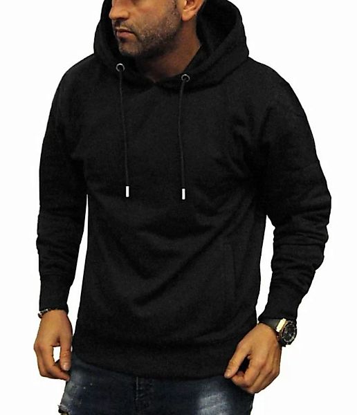 RMK Kapuzenpullover Herren Hoodie Pullover mit Kapuze Langarm Shirt Longsle günstig online kaufen