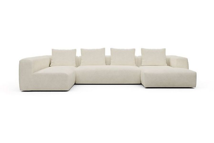 moebelfaktor Wohnlandschaft Fred Chaiselongue rechts mit 2-Sitzer und lange günstig online kaufen