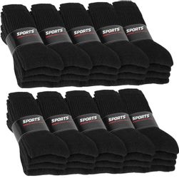 normani Sportsocken 20 Paar Tennis-Socken (20er-Set, günstig online kaufen