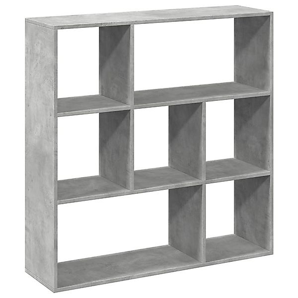 vidaXL Bücherregal Raumteiler-Bücherregal Betongrau 102x29x103,5 cm günstig online kaufen