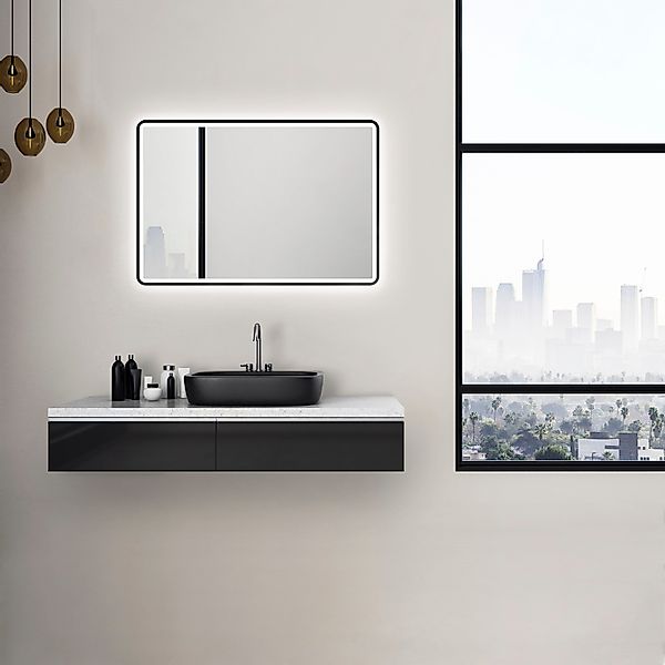 Talos Badspiegel "Moon" LED Spiegel, Design Lichtspiegel günstig online kaufen