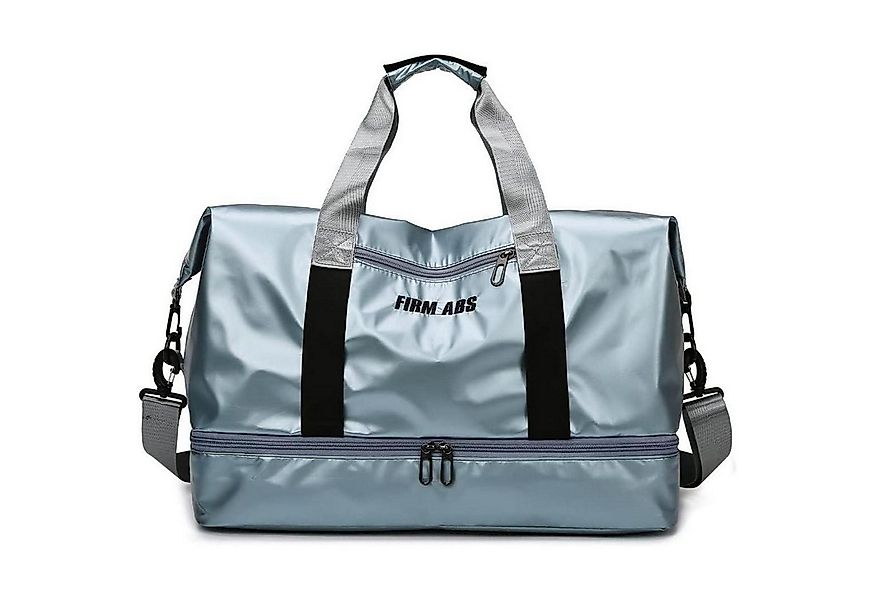 LuxusKollektion Reisetasche Große Sporttasche Blau Wasserdicht Schuhfach Na günstig online kaufen