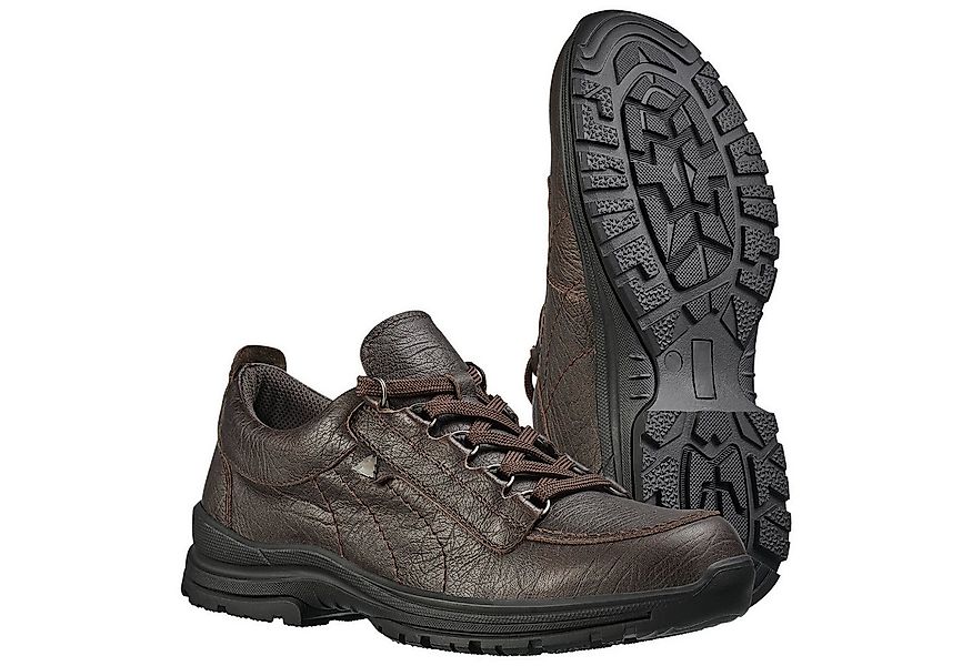 Schmidt Rindleder braun Wanderschuh (auswechselbares Fußbett, Griffiger Gum günstig online kaufen