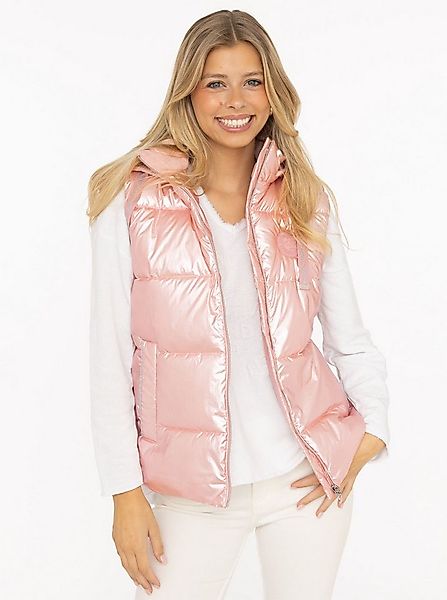 Zwillingsherz Steppweste "Zwillingsherz" Frontreißverschluß, Kapuze, seitli günstig online kaufen