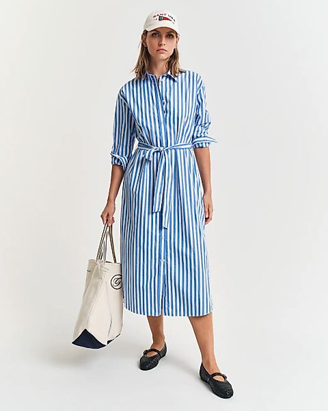 Gant Hemdblusenkleid "REL STRIPED POPLIN SHIRT DRESS" günstig online kaufen