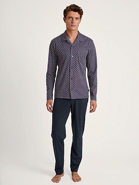 CALIDA Pyjama "Relax Imprint" 2 Stk. tlg., mit feinem, glattem Stoff für er günstig online kaufen