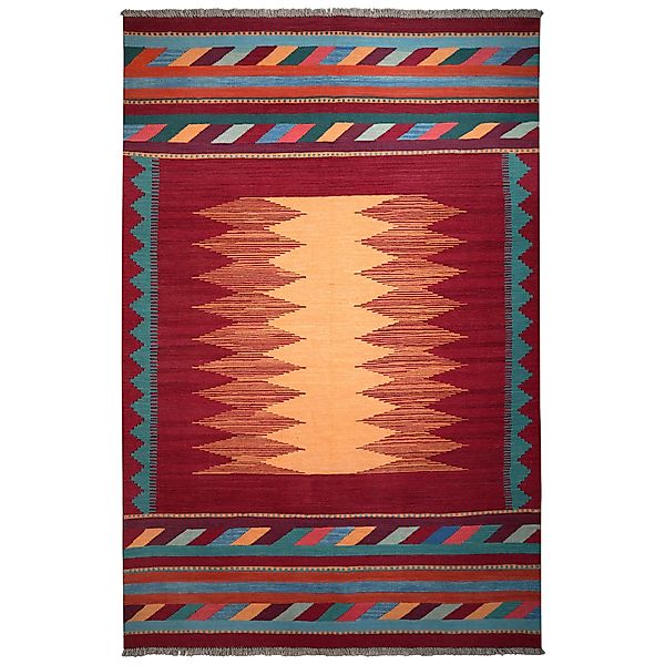 PersaTepp Teppich Kelim Gashgai multicolor B/L: ca. 172x260 cm günstig online kaufen