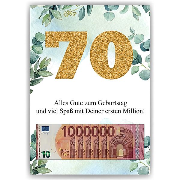 Tigerlino Poster Geldgeschenk Geburtstag Frauen Männer günstig online kaufen