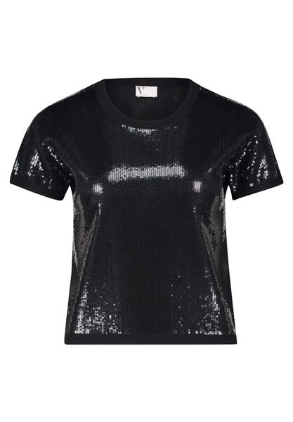 Vera Mont Kurzarmshirt "Damen Basic-Strickpullover mit Rundhalsausschnitt" günstig online kaufen
