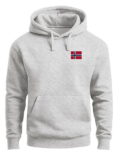 Neverless Hoodie Hoodie Herren Norway Flag günstig online kaufen