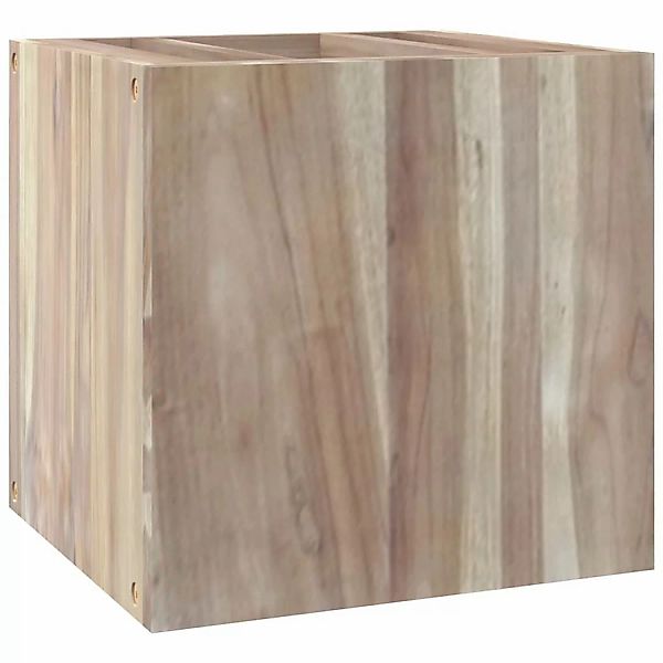 vidaXL Hängeschrank Wand-Badschrank 41x38x40 cm Massivholz Teak günstig online kaufen