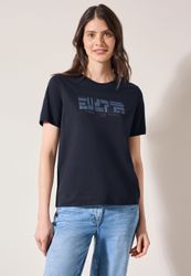 Cecil T-Shirt aus reiner Baumwolle günstig online kaufen