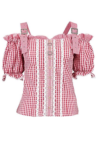 OS Trachten Trachtenbluse Ximira Tailliert, Bluse günstig online kaufen