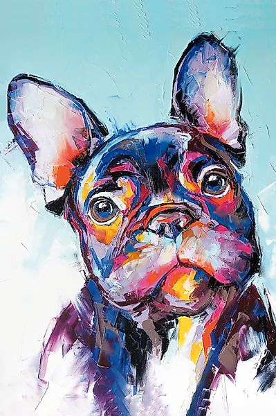 Bönninghoff Leinwandbild »Hund«, Hund, (1 St.), BxH: 60x90 cm günstig online kaufen