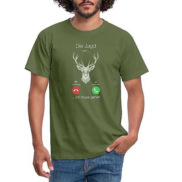 Spreadshirt T-Shirt Die Jagd Ruft Ich günstig online kaufen