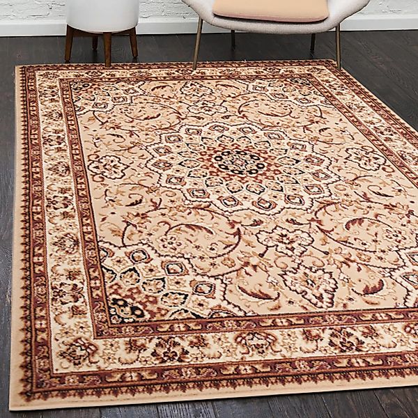 Mazovia Orientteppich Orientalisch Vintage Teppich Kurzflor günstig online kaufen