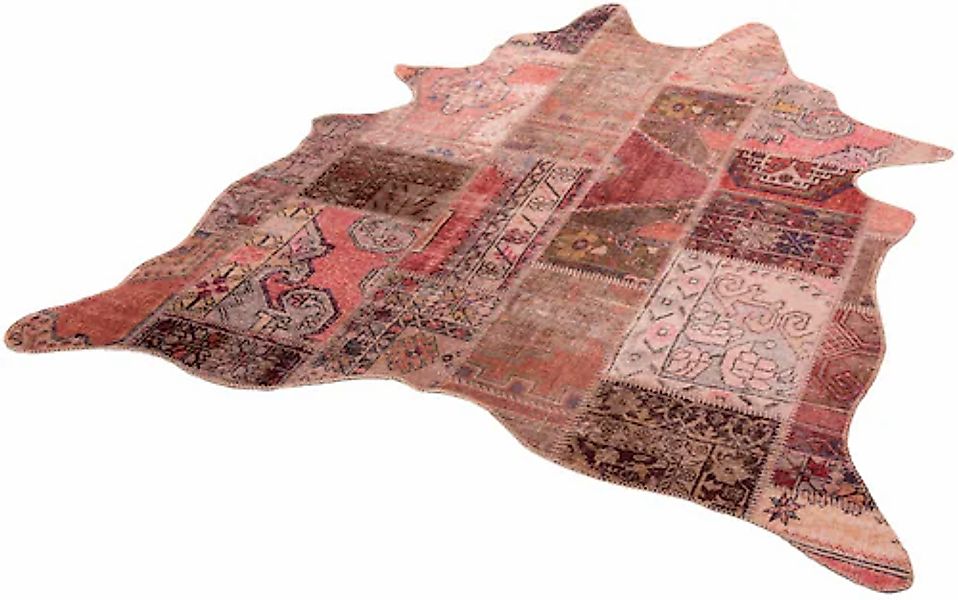 Gino Falcone Fellteppich »Elena 73« fellförmig 3 mm Höhe Kunstfell, bedruck günstig online kaufen