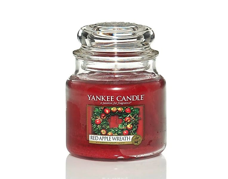 Yankee Candle Duftkerze Red Apple Wreath 411 g günstig online kaufen