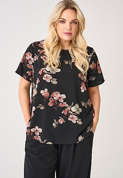 ONLY CARMAKOMA Shirtbluse CARVICA SS TOP WVN NOOS Materialmix, regular fit günstig online kaufen