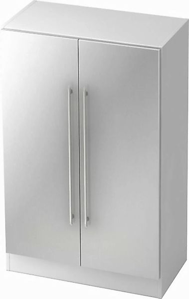 HAMMERBACHER Aktenschrank Schrank Solid 3OH BxTxH 80x42x127cm Griff RE Weiß günstig online kaufen