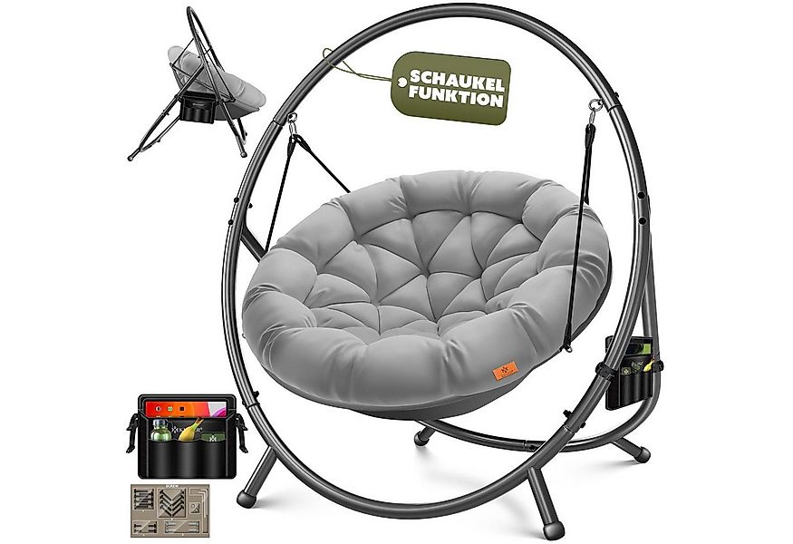 KESSER Hängesessel Bali Hängesessel mit Gestell Hängeschaukel Hängestuhl bi günstig online kaufen