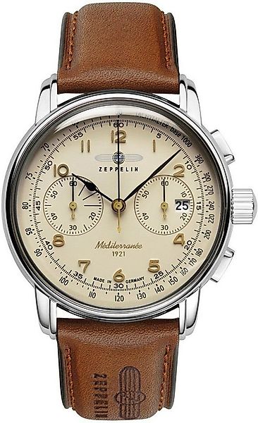 ZEPPELIN Chronograph Méditerranée 1921 9670-5, Armbanduhr, Quarzuhr, Herren günstig online kaufen