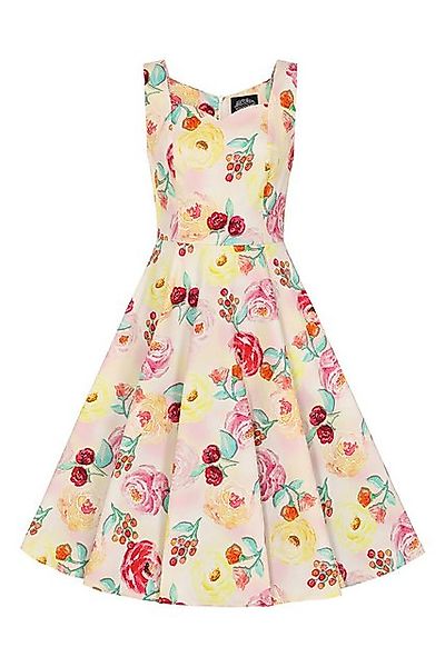 Hearts & Roses London A-Linien-Kleid Annie Floral Swing Dress Rockabella Vi günstig online kaufen