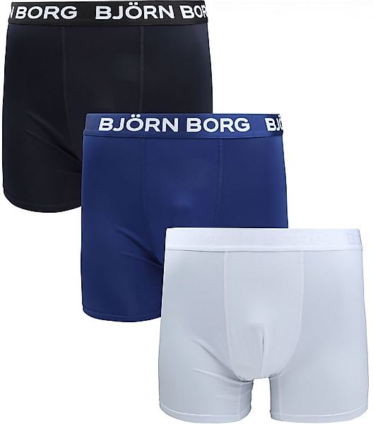 Bjorn Borg Sports Boxershorts 3-Pack Mehrfarbig - Größe XXL günstig online kaufen