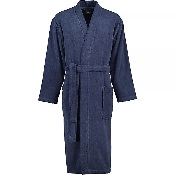Cawö Home Herren Bademantel Kimono 828 - Farbe: blau - 17 - XXL günstig online kaufen