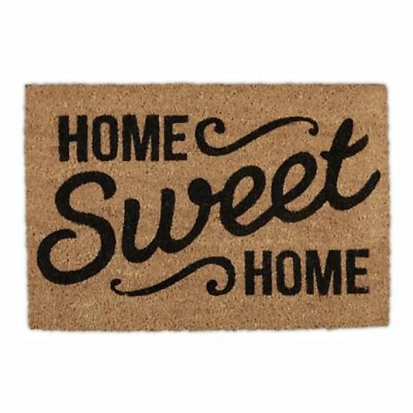 relaxdays "Fußmatte Kokos ""Home Sweet Home""" natur günstig online kaufen