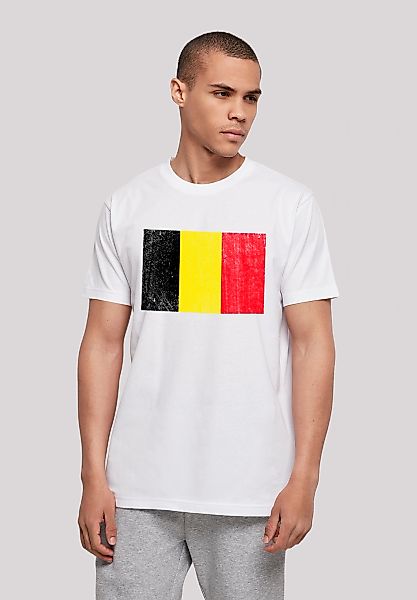 F4NT4STIC T-Shirt "Belgien Flagge Belgium" Print günstig online kaufen