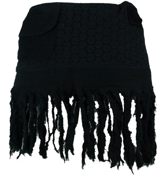 Guru-Shop Minirock Goa Minirock, Wickelrock, Tribal günstig online kaufen