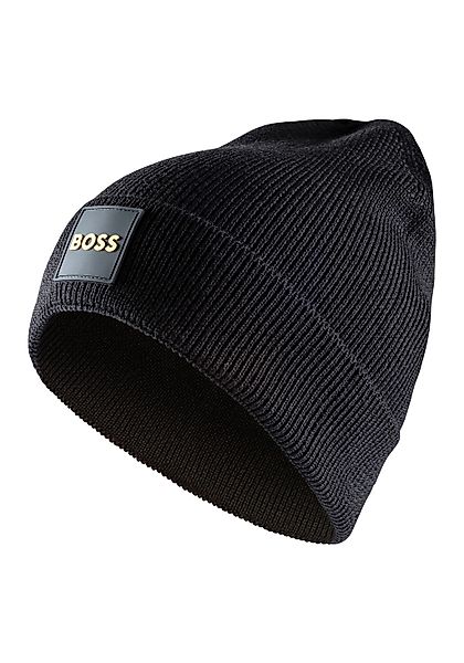 BOSS ORANGE Beanie "Foxxy R", aus Rippenstrick günstig online kaufen