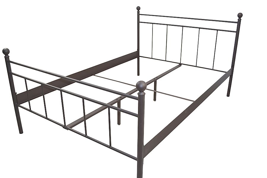 moebel-direkt-online Metallbett Anke Fb. braun, in günstig online kaufen