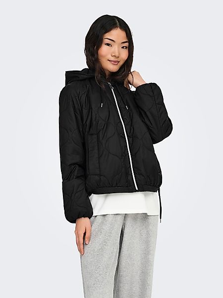 ONLY Steppjacke "ONLMIKI HOOD QUILT JACKET CC OTW" mit Kapuze mit seitliche günstig online kaufen